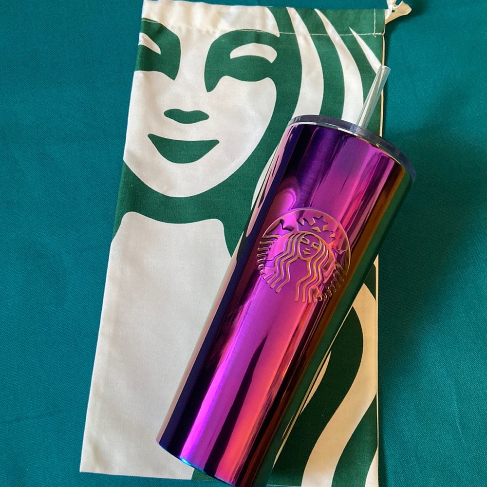 Starbucks OG Stainless Steel Oil Slick Venti